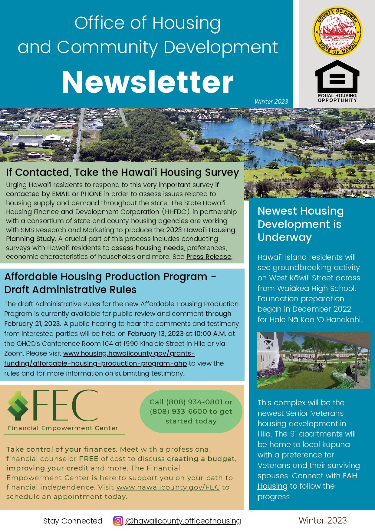 Office of Housing Newsletter 2023 Winter-page-001